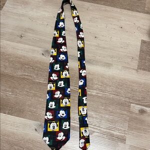 Disney Micky Mouse Colorful Cartoon Character Necktie